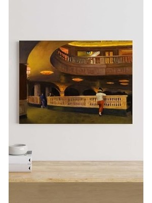 (PSTER19067) The Sheridan Theatre - Edward Hopper Sanatsal Kanvas Tablo 40 x 60