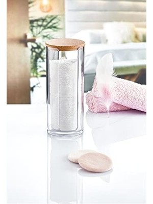 Ahşap Kapak 3 Lü Akrilik Organizer Set
