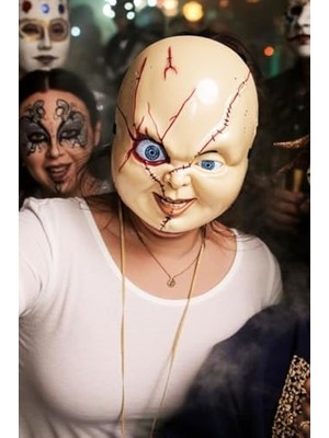 Bayramı Halloween Chucky Temalı Maske