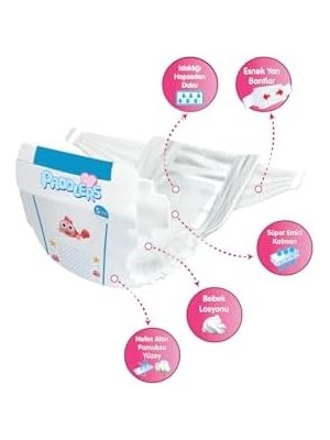 Bebek Bezi 5 Numara Junior (11-18 Kg) 112 Adet – Aylık Paket