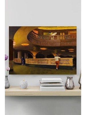 (PSTER20247) The Sheridan Theatre - Edward Hopper Sanatsal Poster 30 x 40