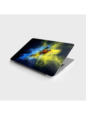 Laptop Bilgisayar Notebook Pc Kaplama Etiketi Papağan