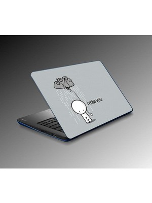Laptop Notebook Pc Kaplama Etiketi I You