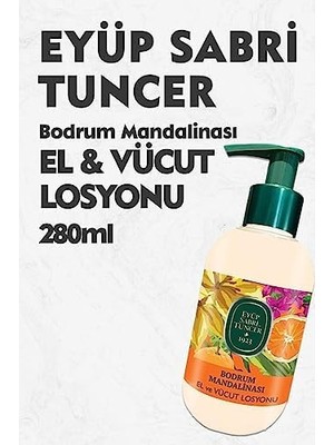 Bodrum Mandalinası El ve Vücut Losyonu 280 ml