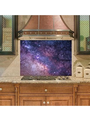 Mutfak Duvar Tezgah Arası Ocak Arkası Kaplama Astronomik