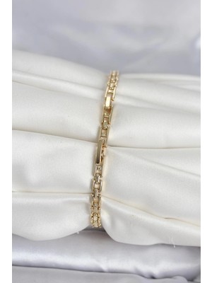 Renas Store Xuping Model Zirkon Taşlı Gold Renk Kadın Bileklik
