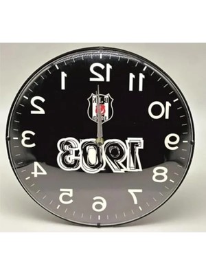 Die Grup Lisanslı Duvar Saati, Beşiktaş Temalı