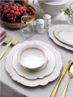 Taç 71300842 Lenora 60 Parça 12 Kişilik Yemek Takımı