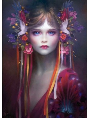 Heye Pretty In Pink Puzzle (1000 Parça - Melanie Delon)