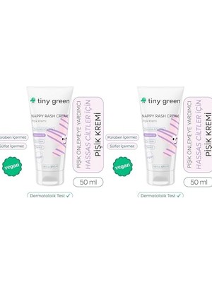 Bebek Pişik Kremi 50 ml 2li Paket