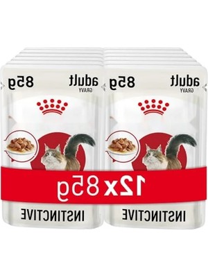 Die Grup Yaş Kedi Maması, Antitoksidan Içeren, 85 gr x 12 Adet