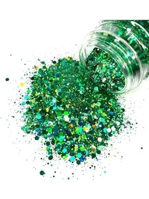 Chunky Glitter 4gr Holografik Reçine Tırnak Makyaj Glitter Cg6