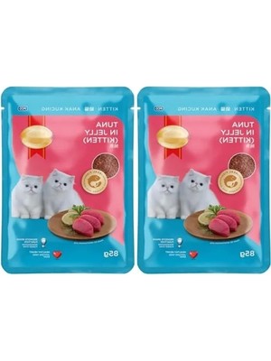 Die Grup Yavru Kedi Jölede Ton Balığı Pouch 85 gr (2 Paket)