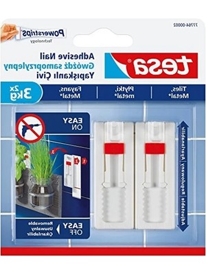 Die Grup Yapışkanlı Askı, Çivi Iz Bırakmadan Sökülebilir ve 3 kg Taşıma Kapasitesi