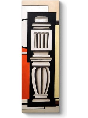 Fernand Leger - The Baluster Tablosu 40 x 120