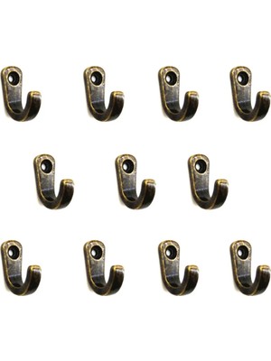 Renas Store Tekli Anahtar, Bijuteri, Vitrin, Dekor Askısı - Antik, 10X18X22 mm