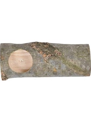 Ahşap Kütük Mumluk Boyu 15 cm
