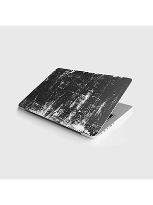 Laptop Notebook Pc Kaplama Etiketi Grunge