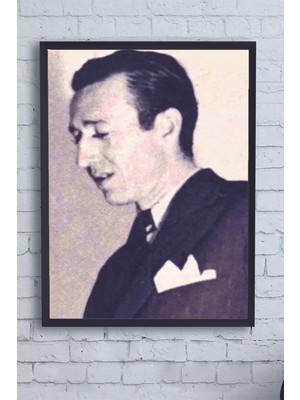 (PSTER12894) Veli Kanık Çerçeveli Tablo (40X50CM)