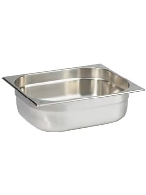 Paslanmaz Çelik Gastronom/gastronorm Küvet Gn 1/2-100 (32,5 x 26,5 x 10 Cm)