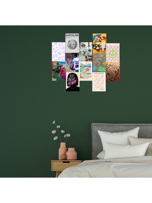 Ororabutik Colorful Soft Poster Duvar Kağıdı Seti