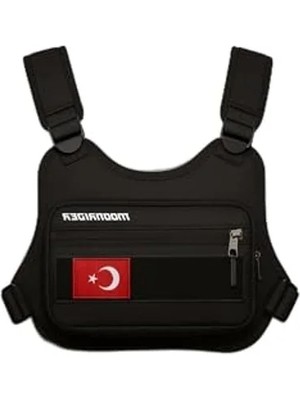 Die Grup Geniş Hacimli Motosiklet Göğüs Çantası, Yelek Tipi ve Kullanışlı