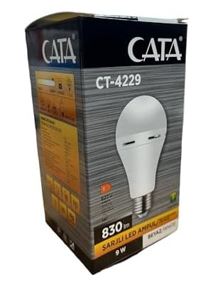 9W/6400K Şarjlı LED Ampul Cata