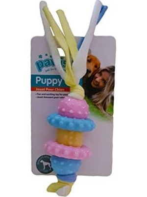 Tech Butiq Pawise Puppy Life-Diş Çıkarma Oyuncağı Ipli