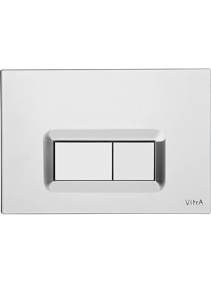 VitrA 740-0680 Loop R Kumanda Paneli Parlak Krom 244x8x165 Boyutlarıyla Mekanik Kontrol