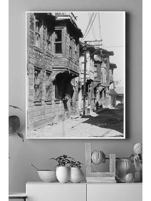 Omrs Store (PSTER15921) Eski Istanbul Nostaljik Kanvas Tablo 50 x 70