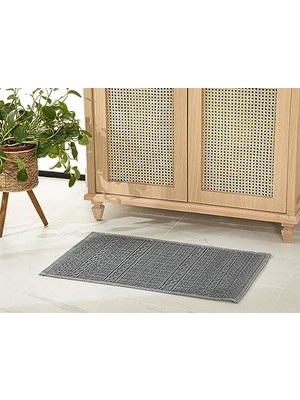 Omrs Store Thore Pamuklu Kılım 50X80 cm Gri