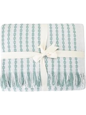 Omrs Store Vittoria Mint Tek Kişilik Pike 160X220CM