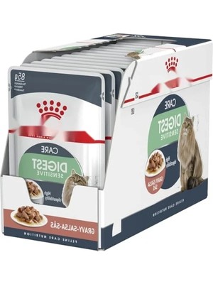 Die Grup 12X85 gr Yetişkin Kedi Için Yaş Mama - Gravy ve Salsa