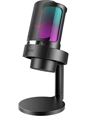 Die Grup Rgb Kontrollü USB Mikrofon, Oyun ve Yayın Için Uygun Tasarım
