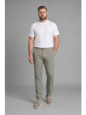 DeFacto Büyük Beden Regular Fit Pantolon H2089AX26SP