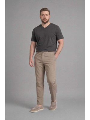 DeFacto Büyük Beden Regular Fit Pantolon H2089AX26SP