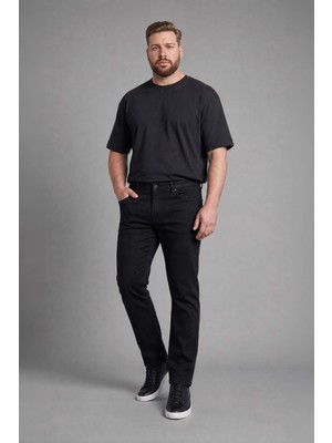 DeFacto Sergio Regular Fit Normal Bel Boru Paça Büyük Beden Pantolon H4563AX26SP