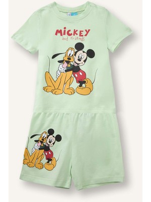 DeFacto Disney Mickey & Minnie 2'li Pijama Takımı Erkek Bebek H4029A526HS