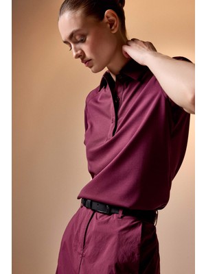DeFacto Standart Fit Polo Yaka Sporcu İpek Karışımlı Kısa Kollu Tişört G9453AX26SM