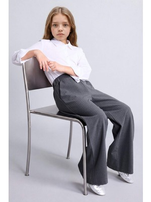 DeFacto Wide Leg Geniş Kalıp Normal Bel Geniş Paça Pantolon G6350A826SP