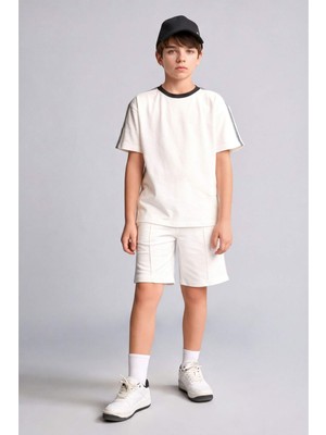 DeFacto Regular Fit Diz Üstü Şort Erkek Çocuk H4133A826HS