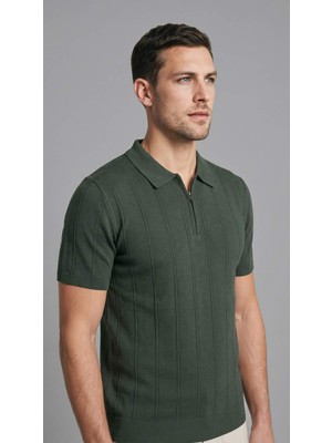 DeFacto Standart Fit Polo Yaka Triko Kısa Kollu Polo Tişört F1945AX26SM