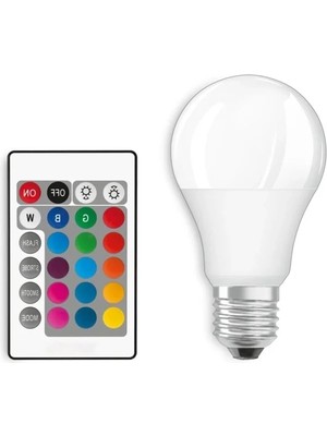 Die Grup Uzaktan Kumandalı 9W Rgb LED Ampul - Çoklu Renk Modları