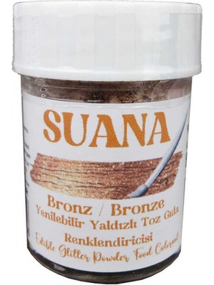 Hayaller Dükkanı Gıda Boyası Yenilebilir Simli Yaldızlı Bronz 5 gr