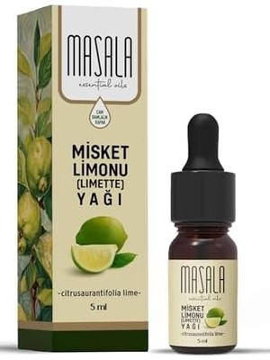 Tech Butiq Masala Limonu Yağı 5 ml - (Lime Oil)