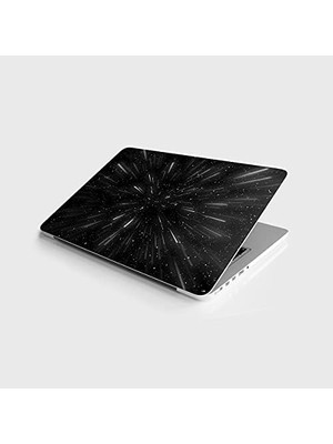 Tech Butiq Laptop Notebook Pc Kaplama Etiketi Uzay