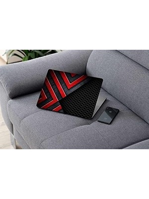 Tech Butiq Laptop Notebook Pc Kaplama Etiketi Karbon Desen