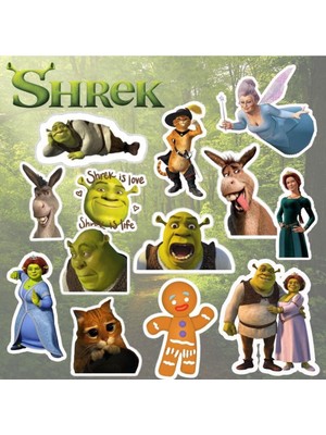 Tech Butiq Shrek Seti | Laptop Notebook Telefon Etiket