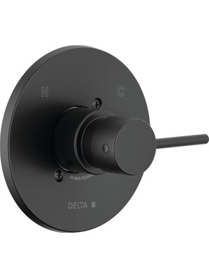 Tech Butiq Siyah Duş Muslukları Için Modern Mat Siyah Duş Vanası Kiti, Duş Kolu Değiştirme, Duş Bataryası Kolu, Mat Siyah T14059-BL-PP (Vana Dahil Değildir)