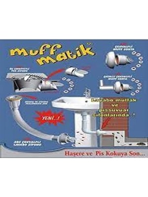 Tech Butiq Çekvalfli Adaptör Conta Ø50 Lavabo Eviye Gideri